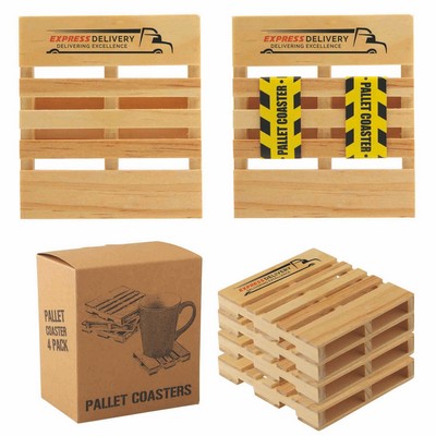 Pallet Coaster 4 Pack