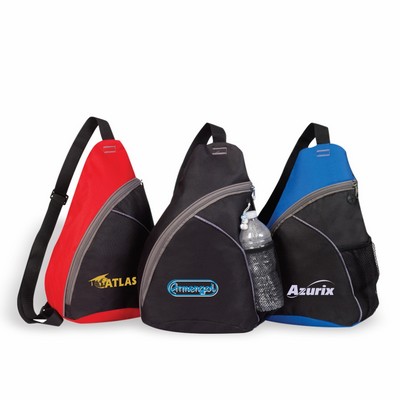 Zipper Sling Backpack