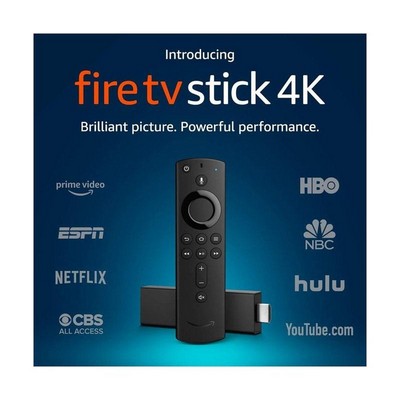 Amazon Fire TV Stick 4K w/Alexa Voice Remote Streaming Media Player