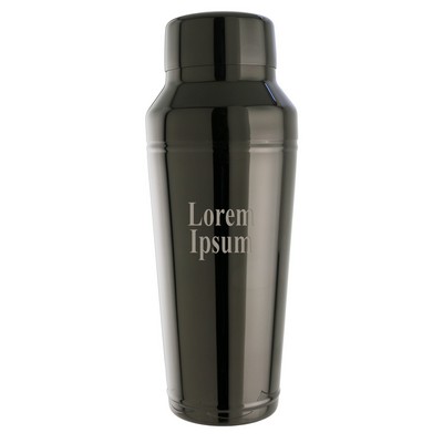 Speed-Pour™ Stainless Steel Cocktail Shaker w/Graphite Finish