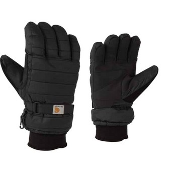 Carhartt® Women's Waterproof Insulated Quilted Knit Cuff Gloves