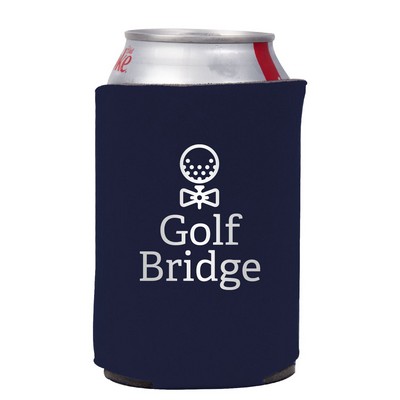 Neoprene Collapsible Can Cooler (1 Color Imprint)