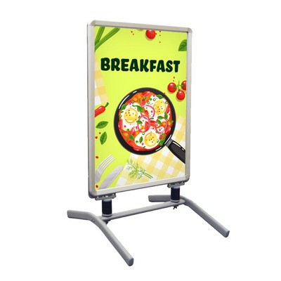 Breakfast Pre Printed Springster™ L Snap Frame - Green