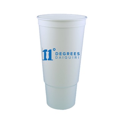 32 Oz. Plastic Travel Style Stadium Cup