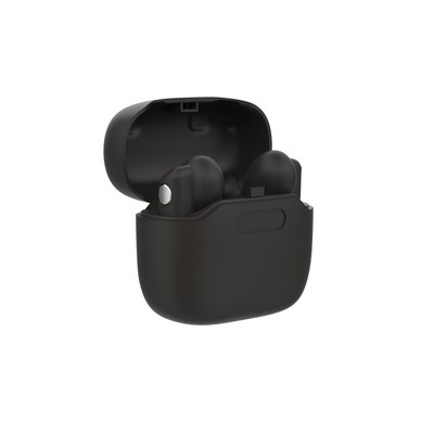 Vivitar® Black True Wireless Ear Buds w/UV Sterilizing Charging Case