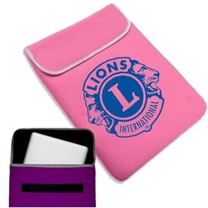 Neoprene Laptop Sleeve w/ Flip Cover & Velcro Closure