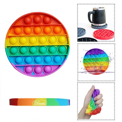 Ranibow Round Bubble Push Silicone Sensory Fidget Toy