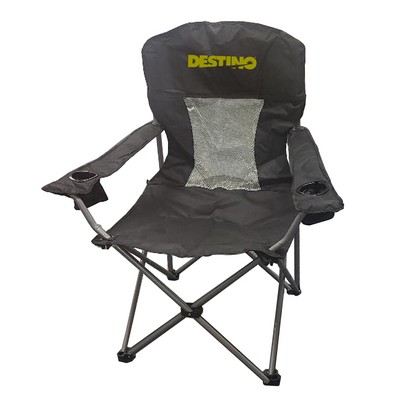 Heavy Duty Camp Chair w/Mesh Back