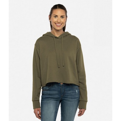 Next Level Apparel Womens Laguna Crop Hoodie