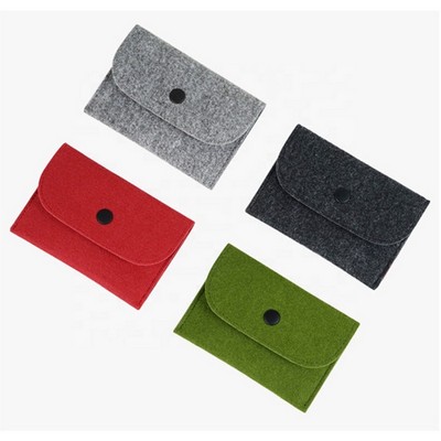 Woolen Felt Wallet