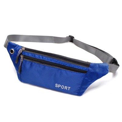 3 Zippered Fanny Pack (13"x 4.13"x 4")