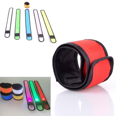 Led Light Up Band Slap Bracelets