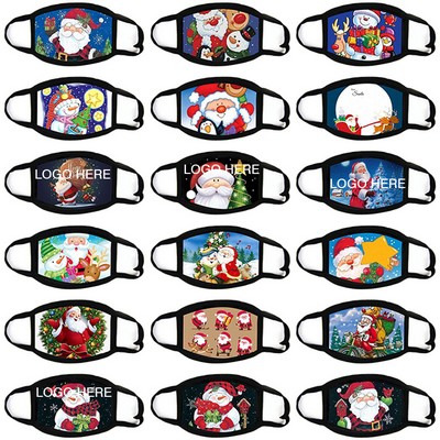 Christmas Print Cotton Masks