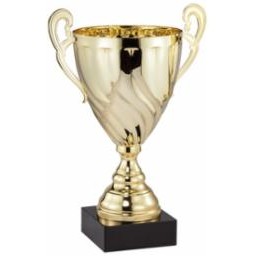 13" Excellence Full Metal Gold Cup Trophy