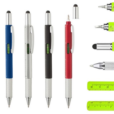 6 in 1 Multifunctional Ballpoint