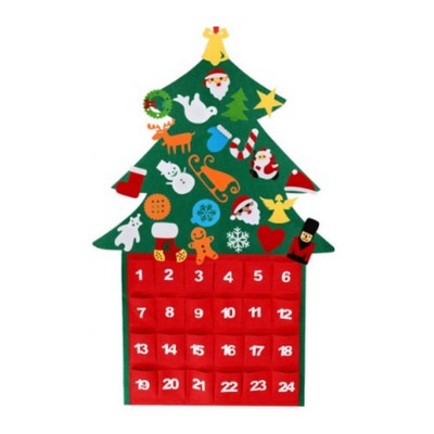 Felt Christmas Tree Advent Calendar