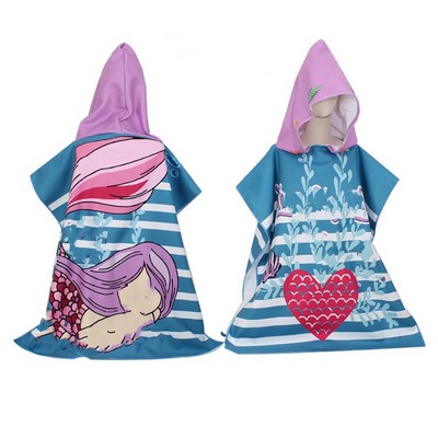 Kids Hooded Bath Towel