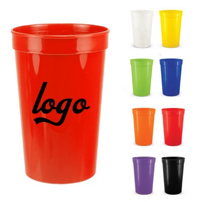 16 Oz. Big Game Smooth Plastic Stadium Cup