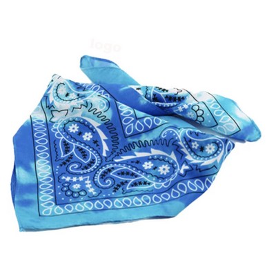 Square Bandana Triangle Bandana Face Bandanna