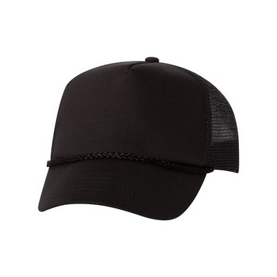 Valucap 8804H Five-Panel Trucker Cap