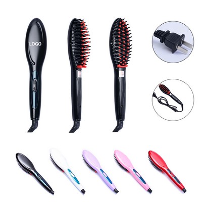 Electric Hair Straightening Massager Comb