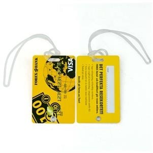 Rigid Plastic Luggage Tag