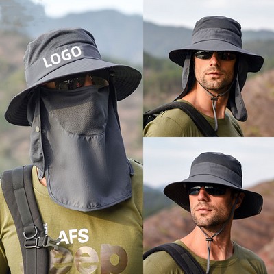 Multifunctional Wide Brim Bucket/Safari Hat