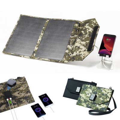 20W Foldable Solar Panel Battery Charger