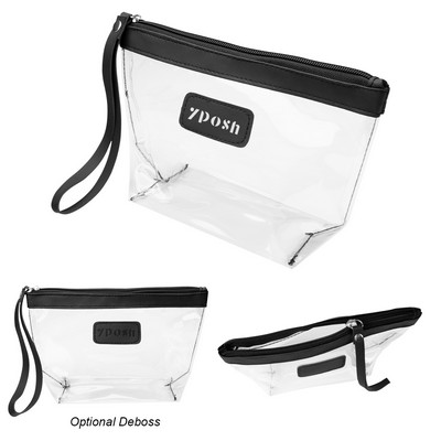 Posh Clear Wristlet Pouch