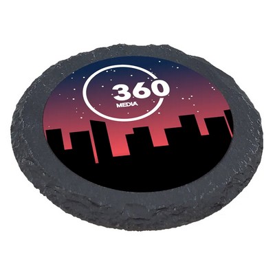 Ultra Vivid Slate Coasters