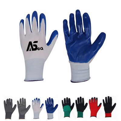 Nitrile Coated Work Gloves