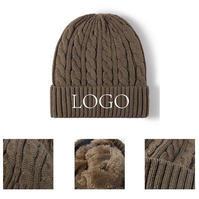 Unisex Optimal Knit Cuffed Beanie with Anti-Pill Feature