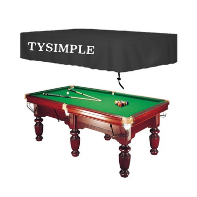 Scrook pool table dust cover