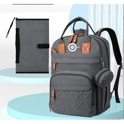 Fashionable Diaper Bag Backpack