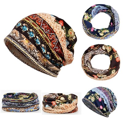 3 way Dual Layer Custom Sublimation beanie