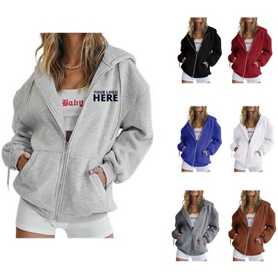 Women's Zip Up Hoodie