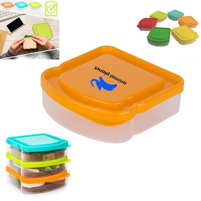 Food Safe Plastic Sandwich Keeper