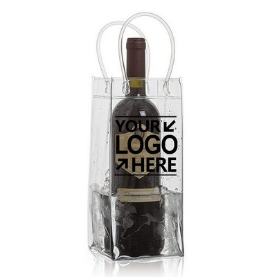 PVC Ice Bags For Wine Bottles