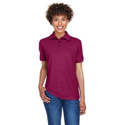 UltraClub Ladies Whisper Piqu Polo