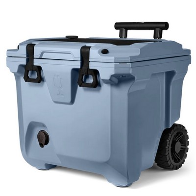 BrüTank 35-Quart Rolling Cooler in Denim