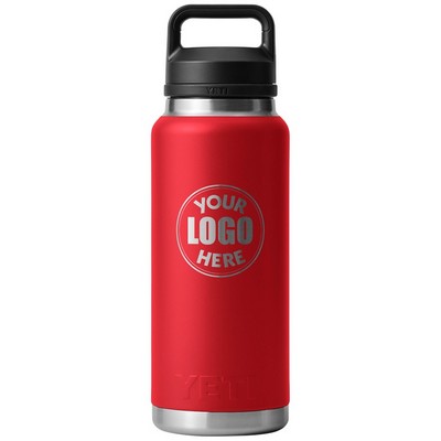 YETI Rambler 36 OZ Bottle w/ Chug Cap - Laser Engraved