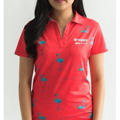 Women's Golf Polo - Just Beachy