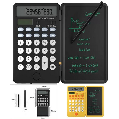 Desk LCD Scientific Calculator Notepad