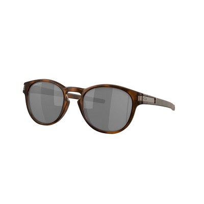 134 Mm Oakley® Latch Prizm™ Black/Matte Brown Tortoise Sunglasses