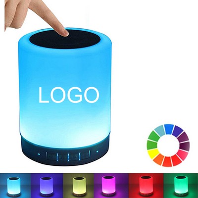 Bluetooth Speaker With Night Light