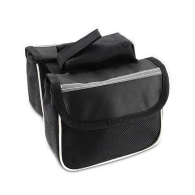 Bicycle Front Frame Pannier Saddle Bag-Medium Size