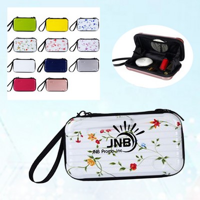 Hard Case Beauty Makeup Essentials Pouch