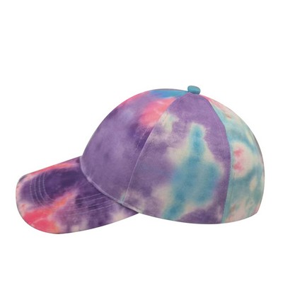 Classic Cotton Baseball Cap Dye Ponytail Hat