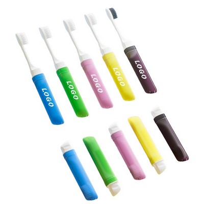 Portable Folding Travel Toothbrush