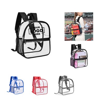 Clear Multiple Pockets Stadium Approved Backpack